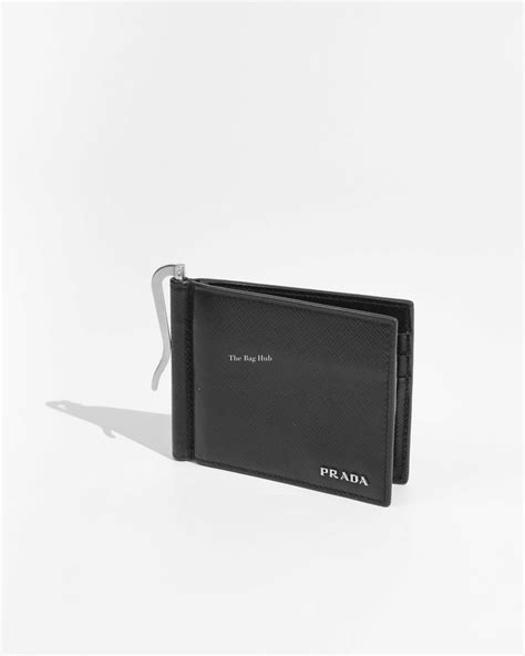 prada bill clip wallet|Prada money clip paper.